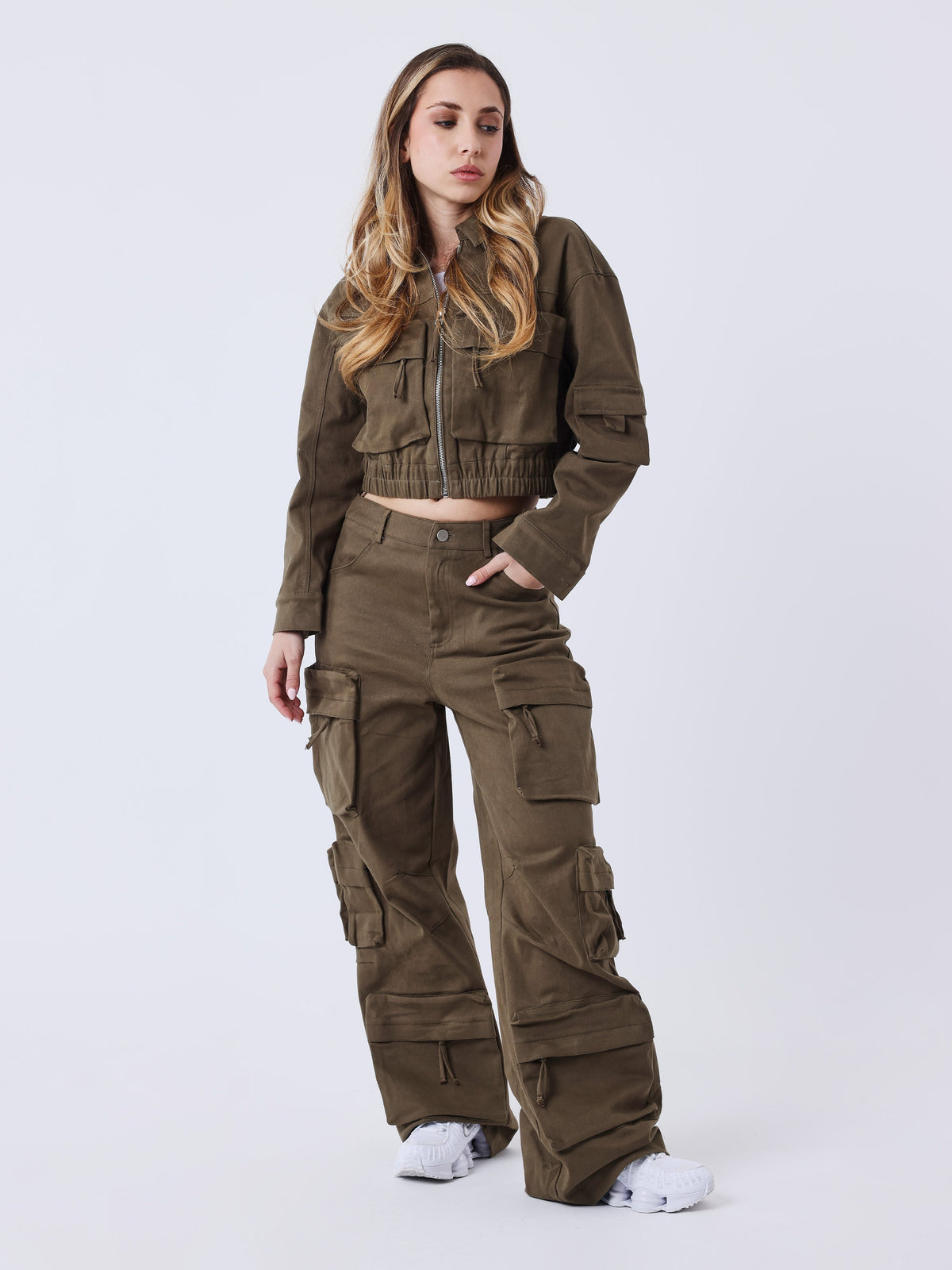 Chaqueta Cargo Corta