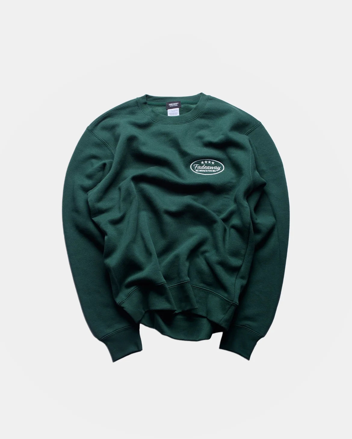 SUDADERA VERDE SIN CAPUCHA - LA BÁSICA