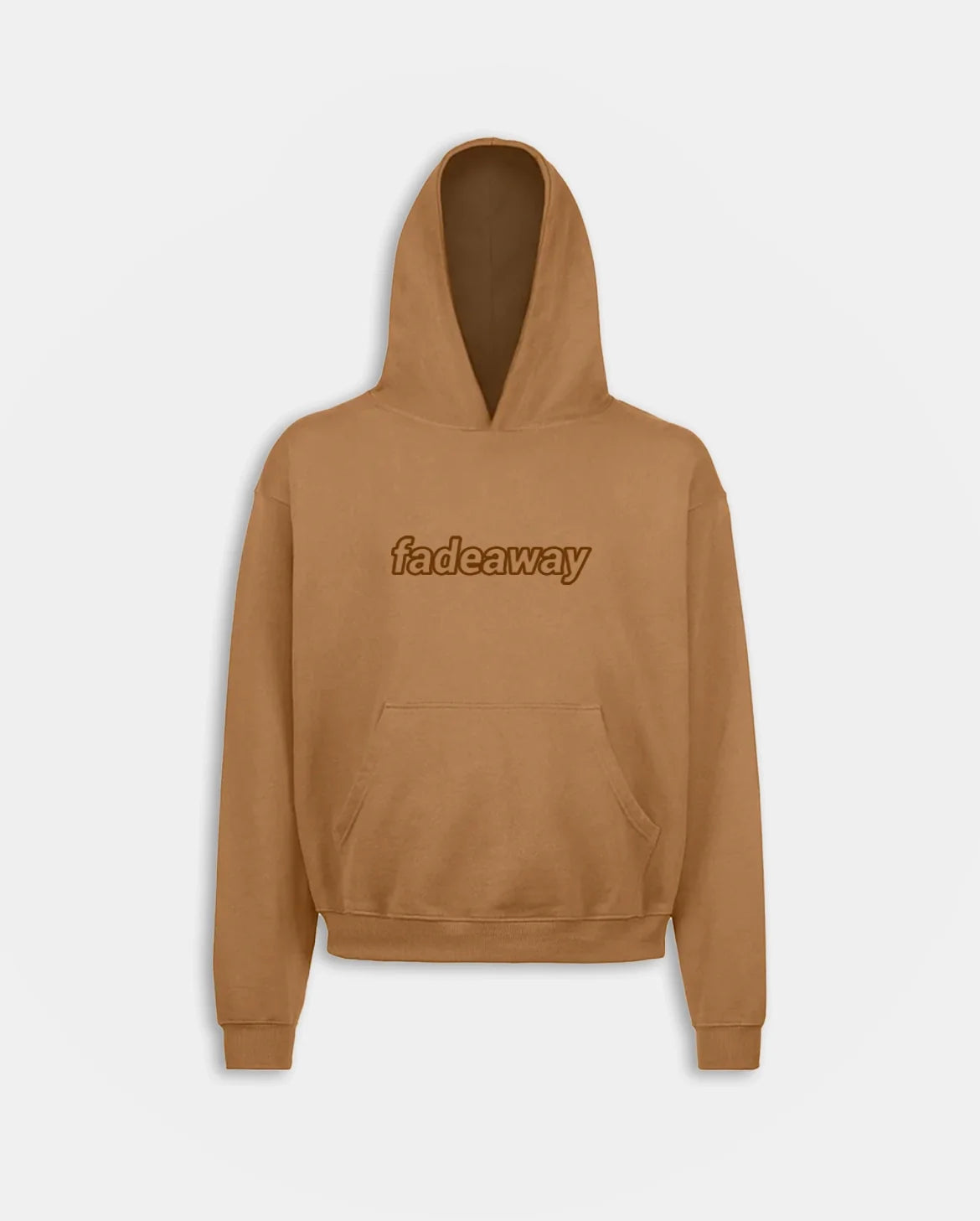 CAMEL 3D OVERSIZED HOODIE - FADEAWAY® ESSENTIALS
