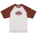 Grimey Fire Route Unisex Bicolor T-Shirt White