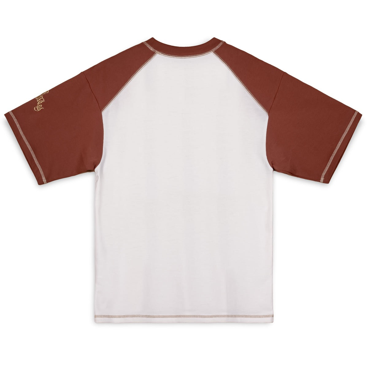 Grimey Fire Route Unisex Bicolor T-Shirt White