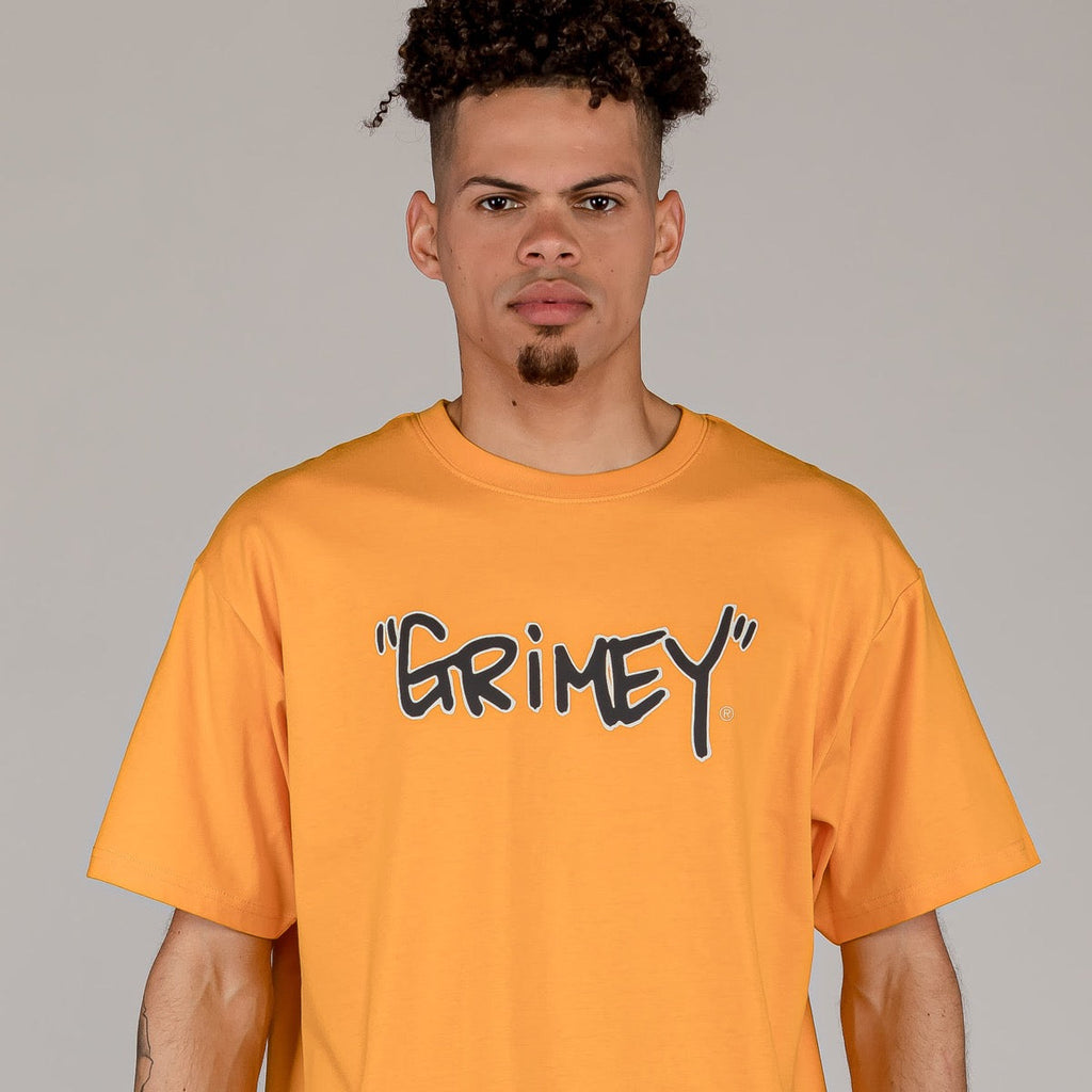 Camiseta Grimey The Tag Regular Naranja