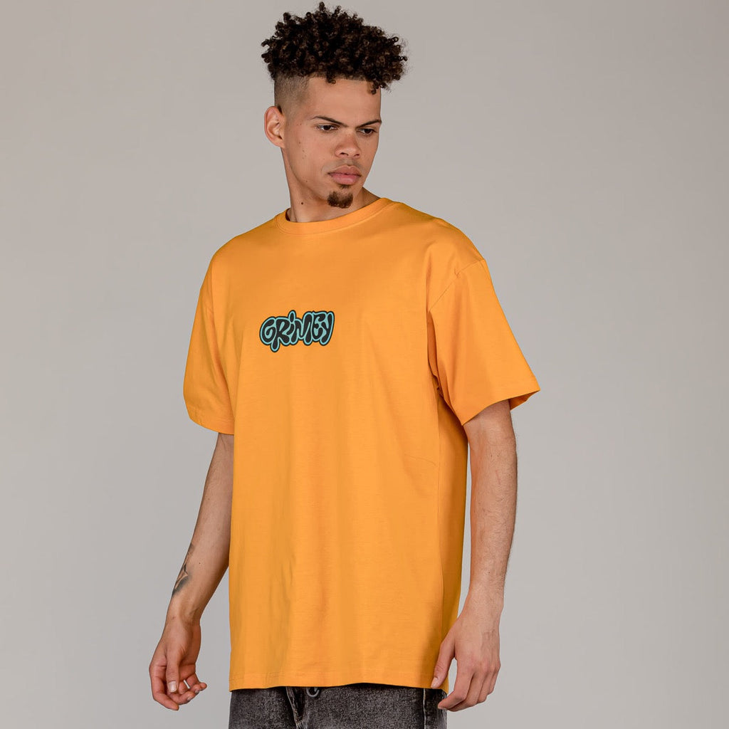 Camiseta Grimey The Brute Force Regular Naranja