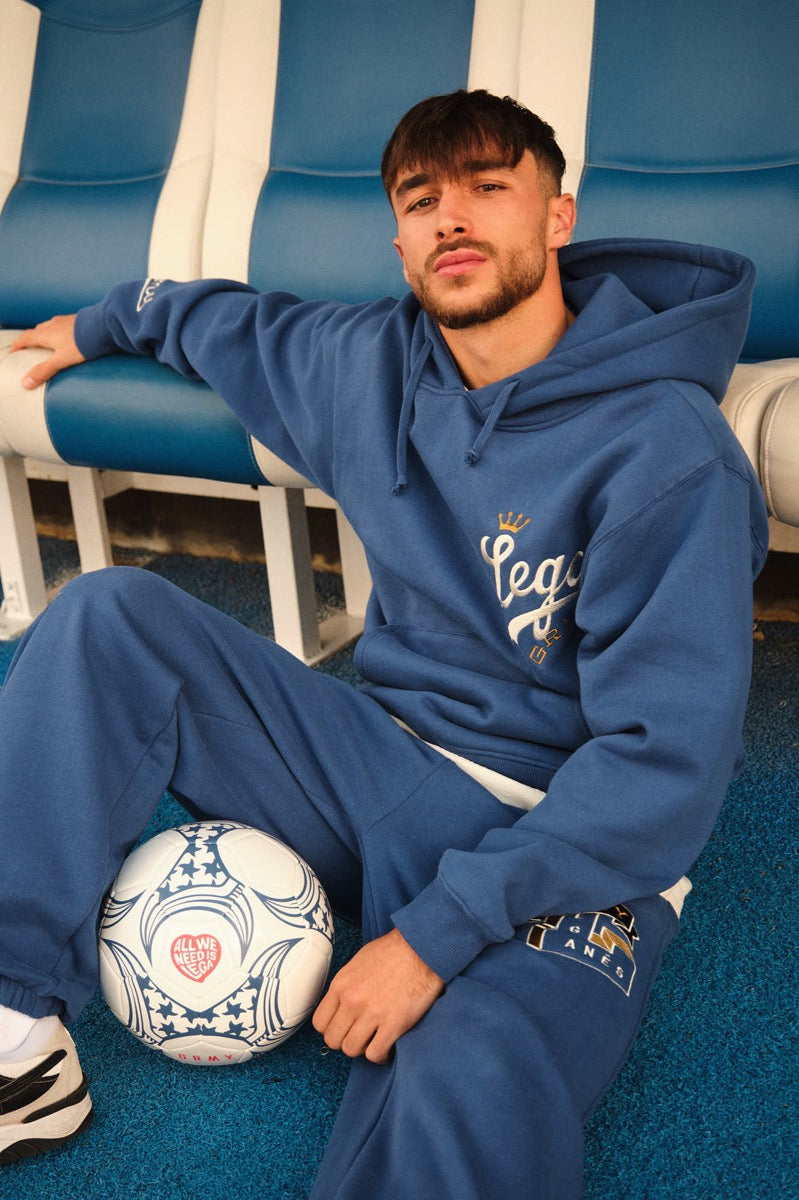 Sudadera con Capucha Grimey Lega x Grmy We Always Dreaming Azul