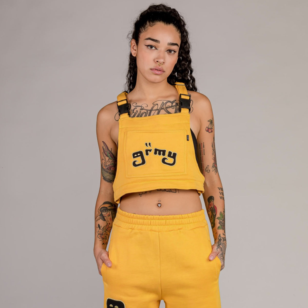 Top Grimey Lust Mantra Amarillo
