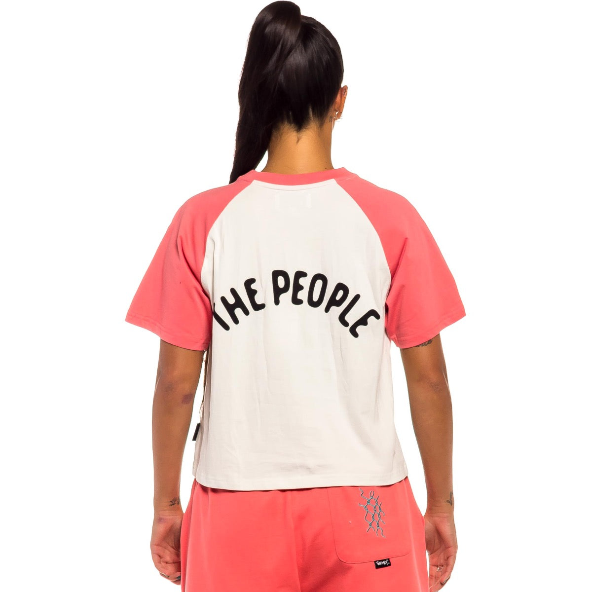 Camiseta Raglan de Chica Grimey Day Dreamer Roja