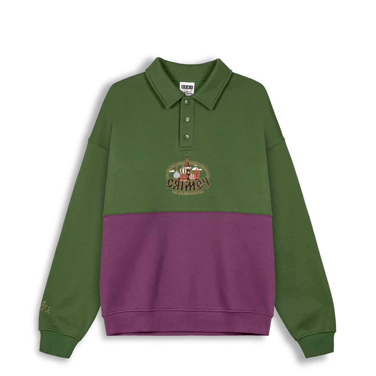 Sudadera Polo Grimey The Lower Depths Verde