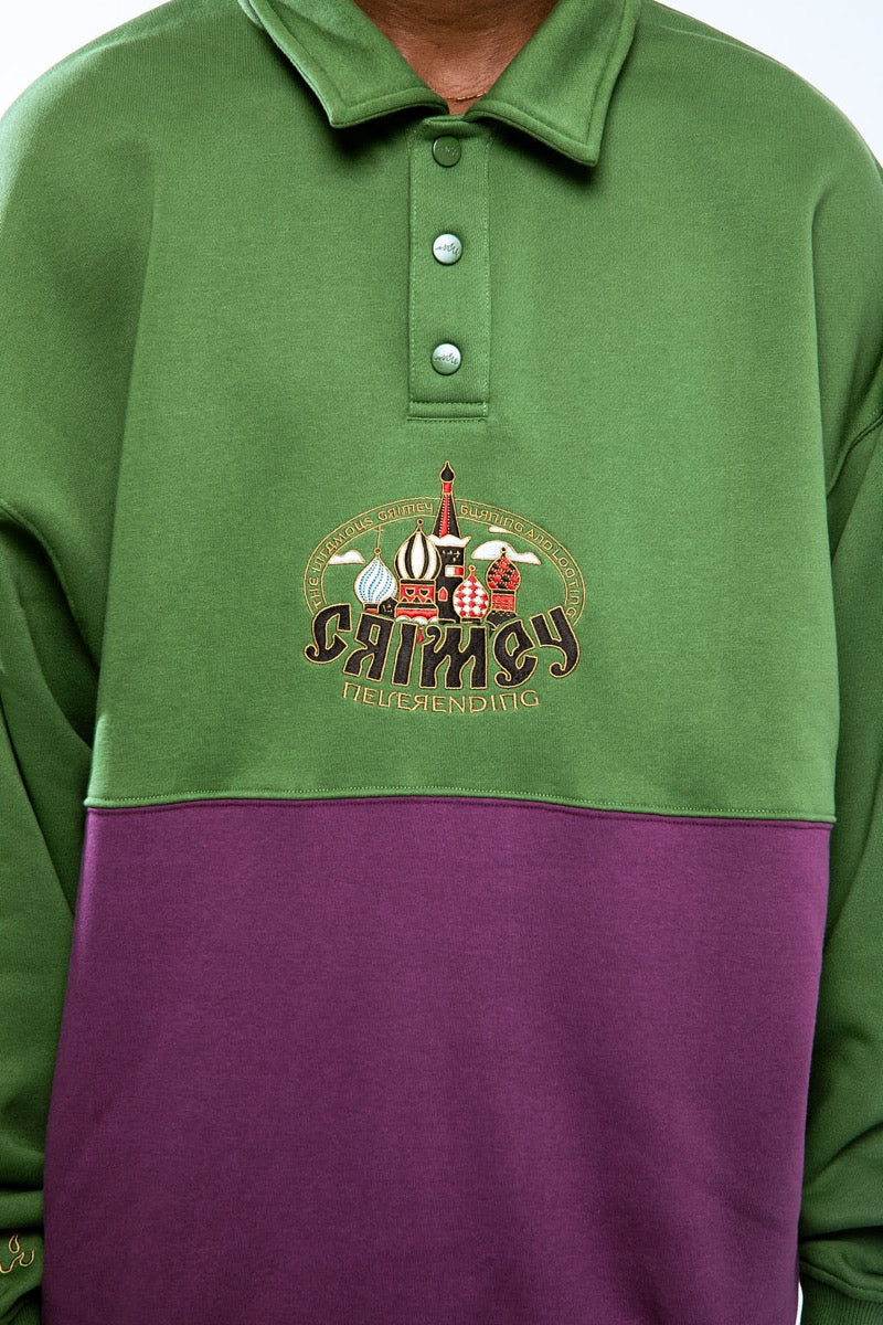 Sudadera Polo Grimey The Lower Depths Verde