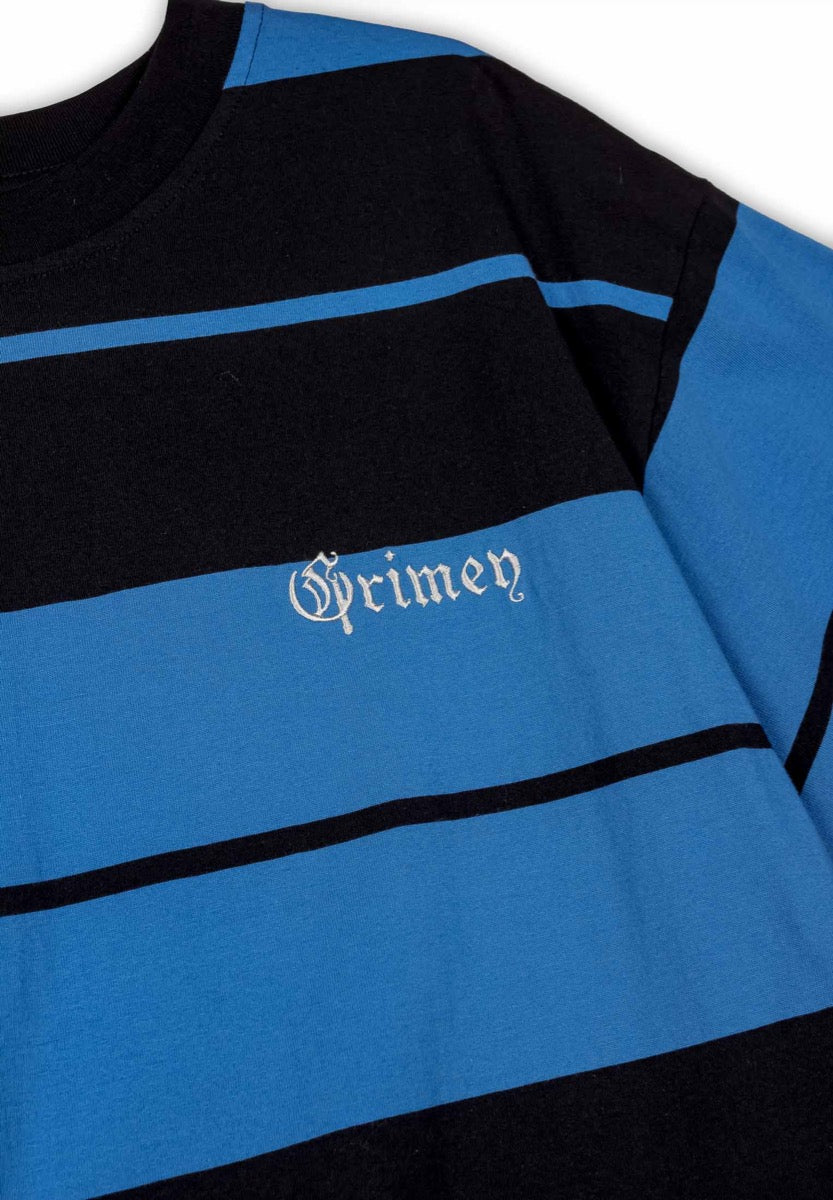 Grimey Causing Panic Oversized T-Shirt Blue
