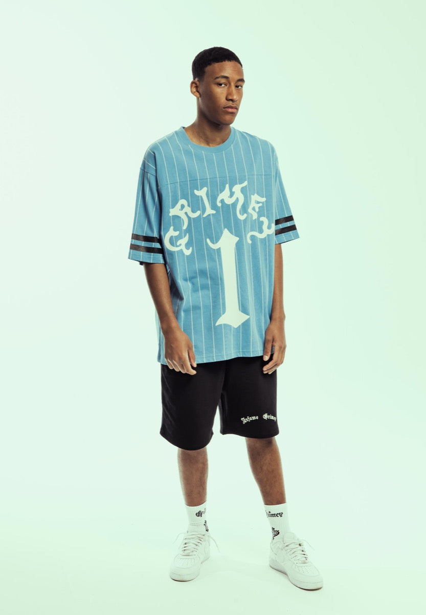 Camiseta Fútbol Grimey Causing Panic Heavyweight Azul