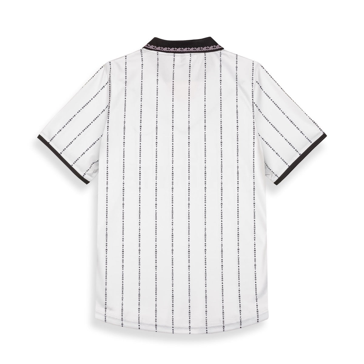Grimey La Fraternité Bruler Piller Football Jersey Off-White