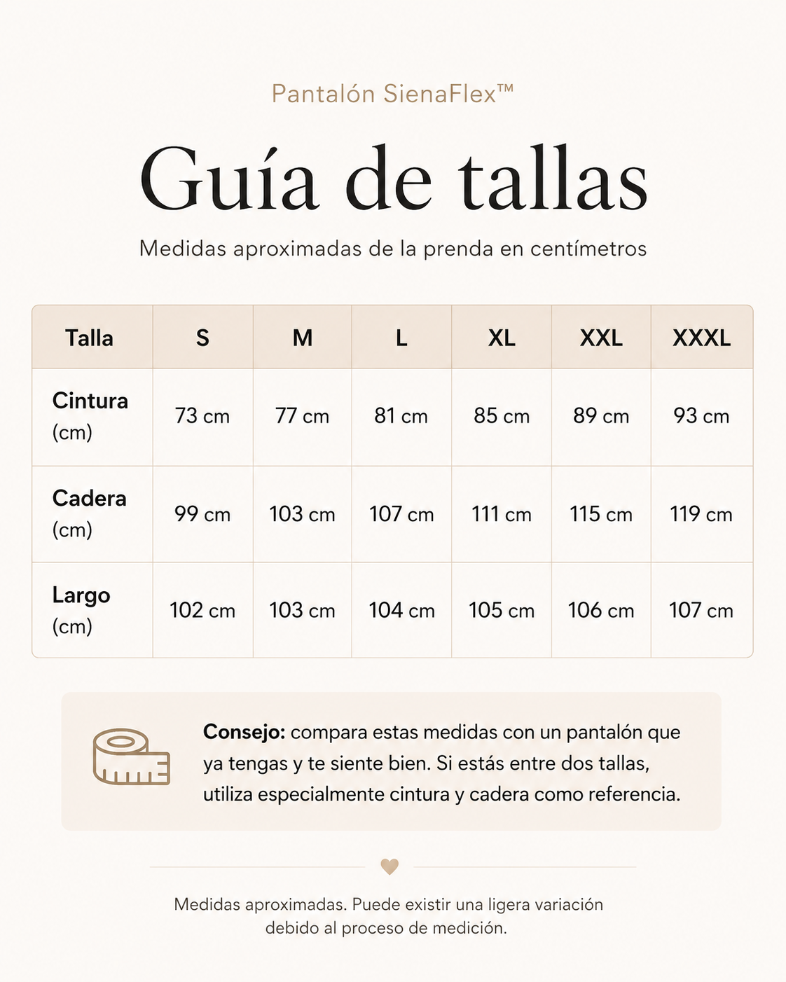 Siena | Pantalón de Cintura Alta y Ajuste Flexible con Caída Elegante