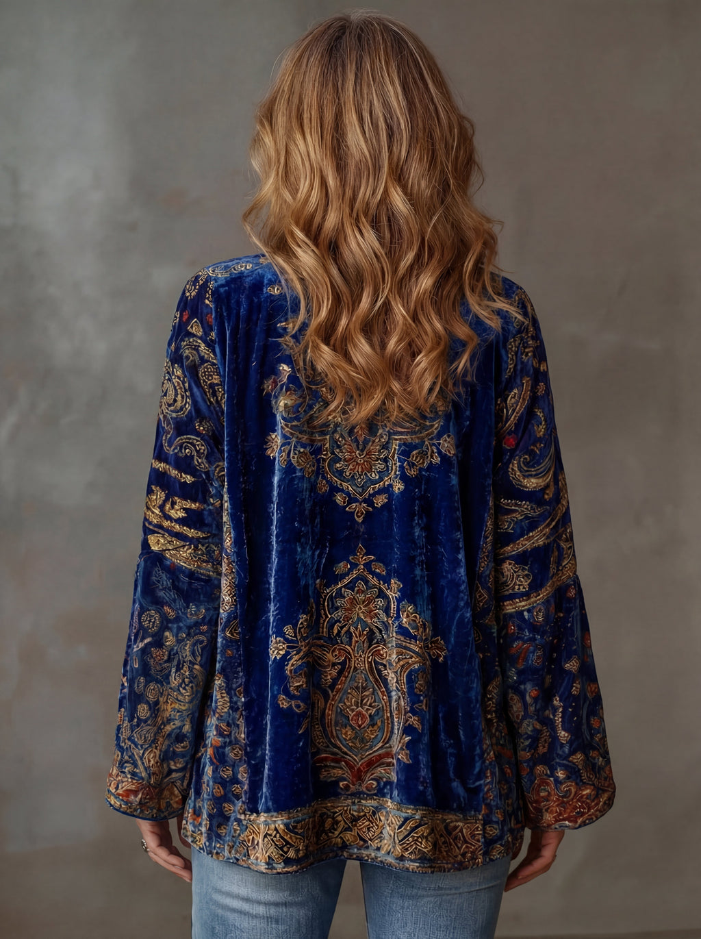 Kira | Chaqueta Kimono Boho Bordada