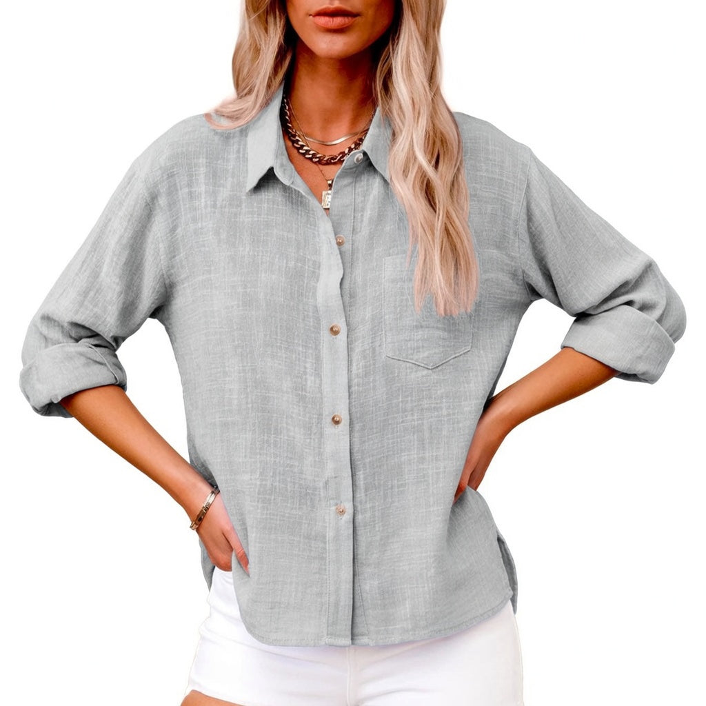 Romane | Blusa de Algodón Elegante