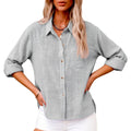 Romane | Blusa de Algodón Elegante