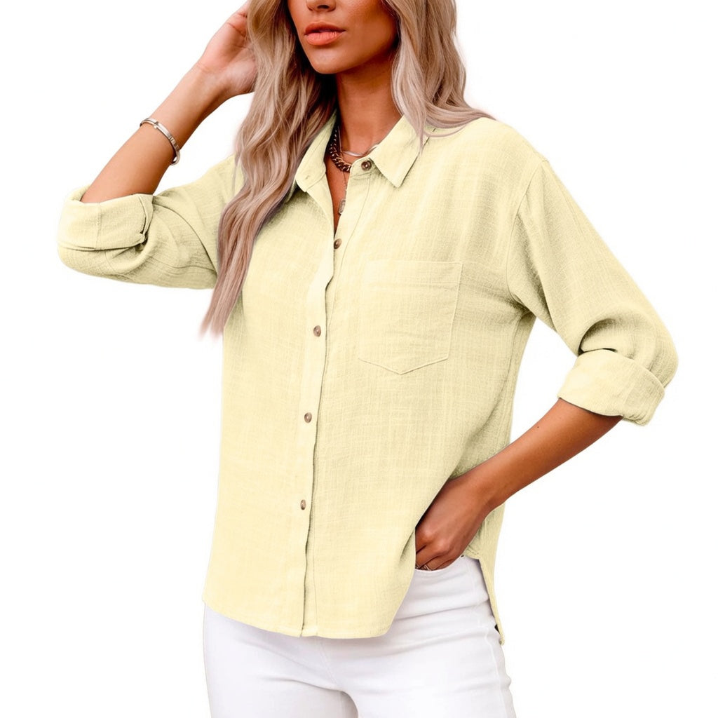 Romane | Blusa de Algodón Elegante