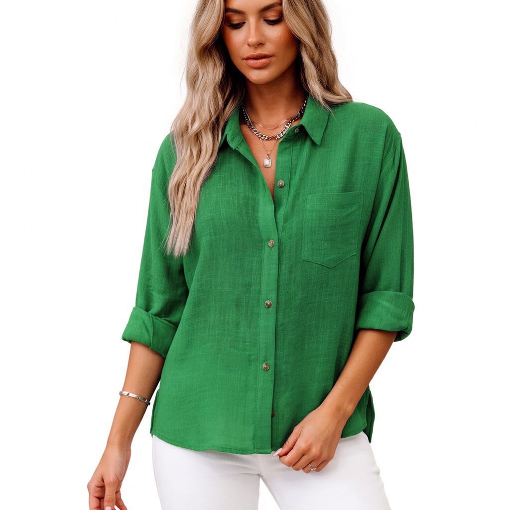 Romane | Blusa de Algodón Elegante