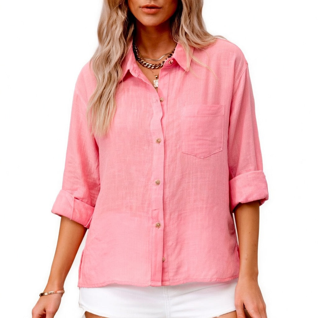 Romane | Blusa de Algodón Elegante