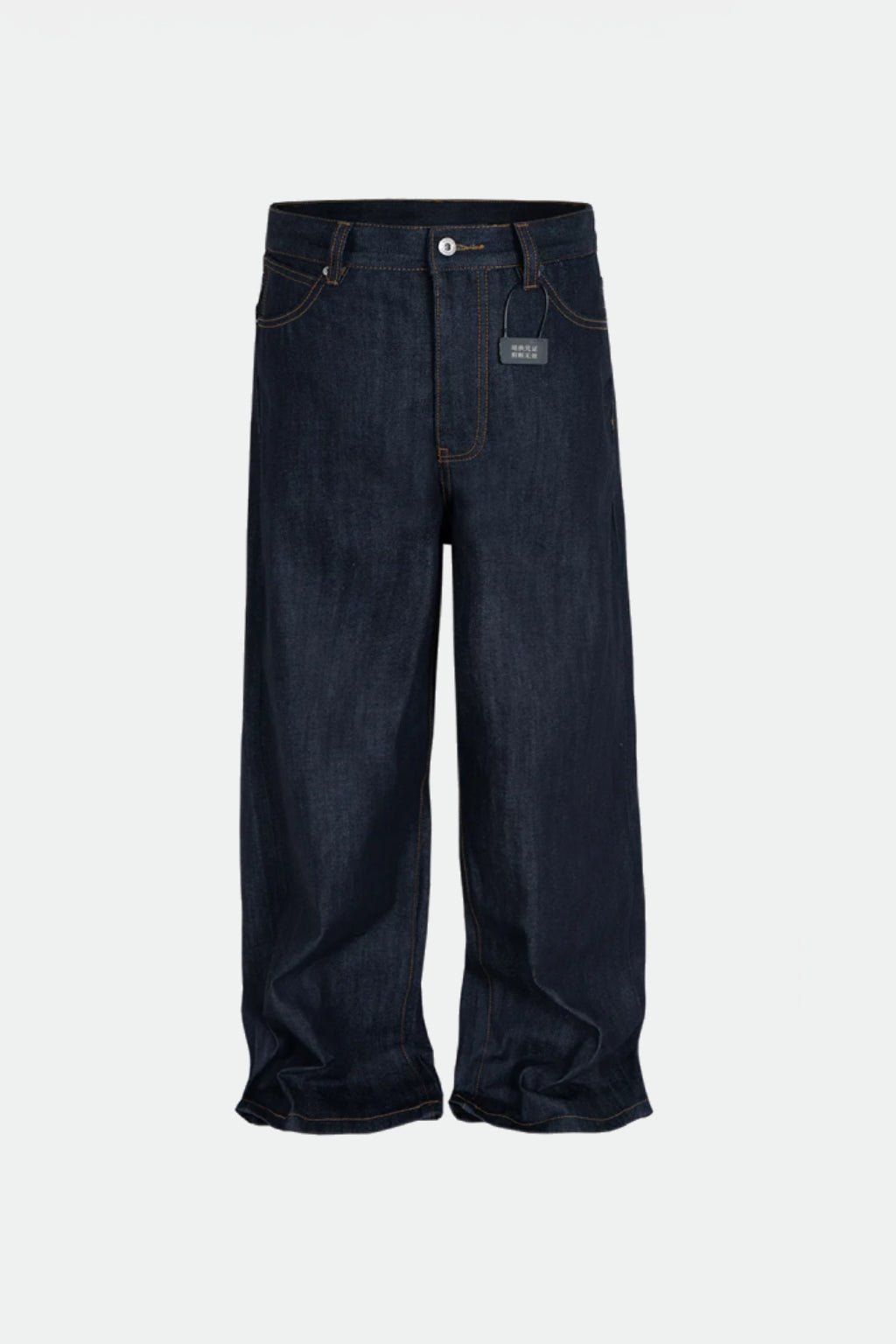 Ecru Baggy Jeans