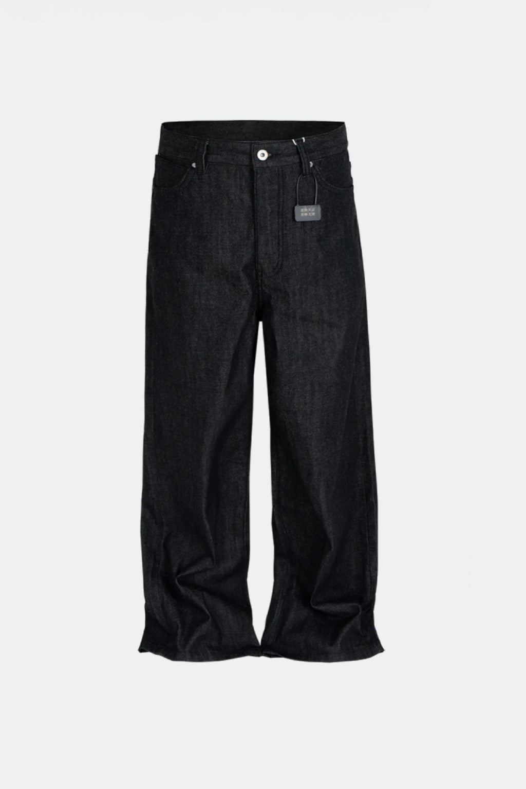 Ecru Baggy Jeans