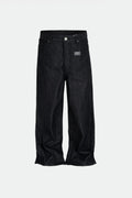 Ecru Baggy Jeans