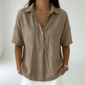 Tiphaine | Blusa de Cuello Camisero