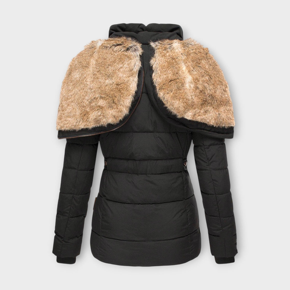 Carmen | Chaqueta acogedora forrada de piel sintética