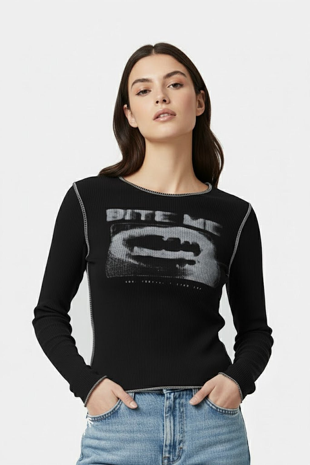 Y2K Long Sleeve Top