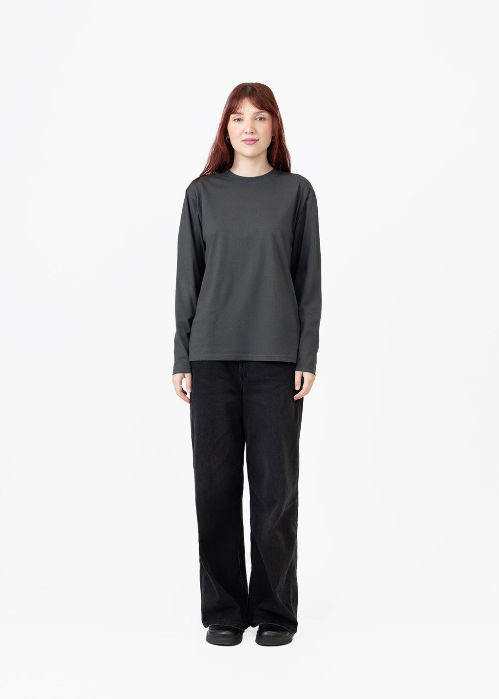 3-pack long-sleeve organic cotton t-shirts