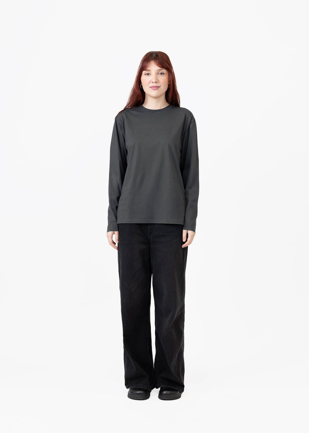 3-pack long-sleeve organic cotton t-shirts