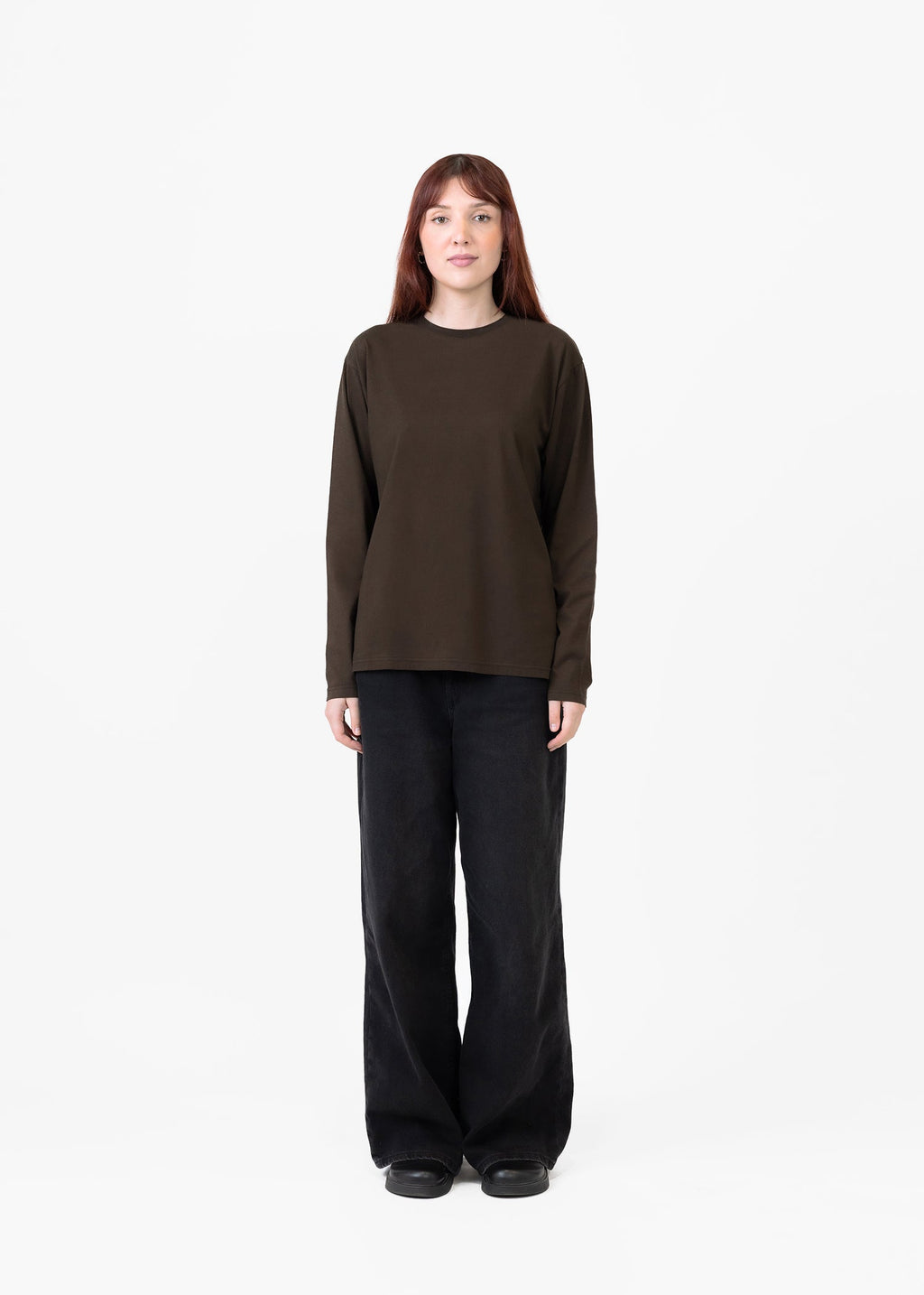 3-pack long-sleeve organic cotton t-shirts