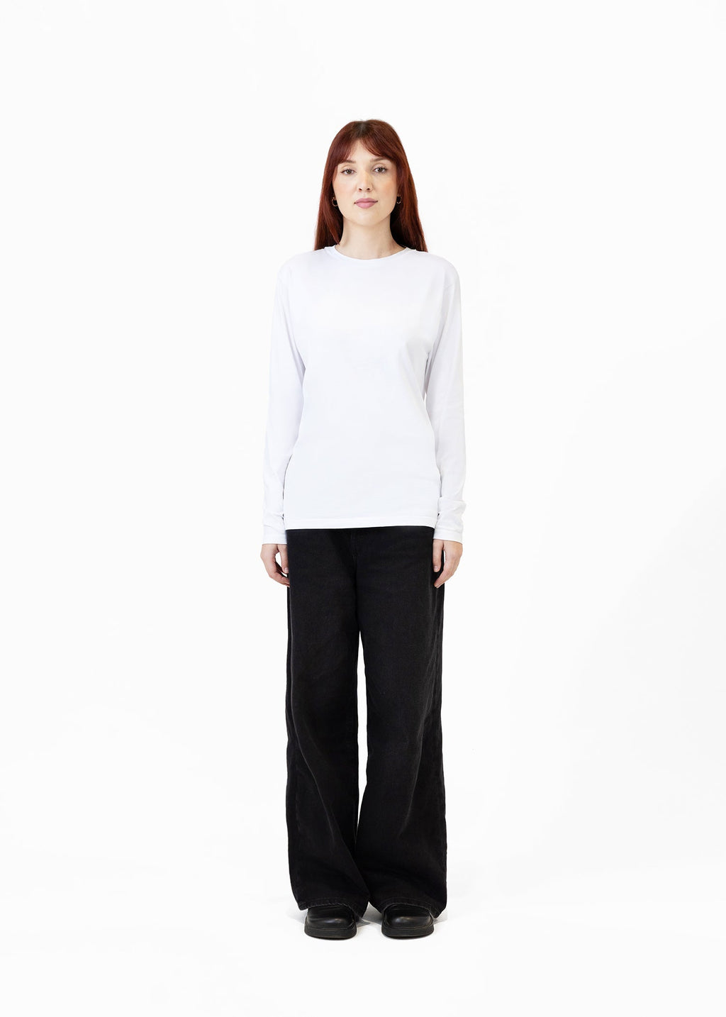 3-pack long-sleeve organic cotton t-shirts