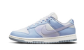 Nike Dunk Low White Blue Airbrush