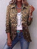 Belén | Chaqueta leopardo con volantes
