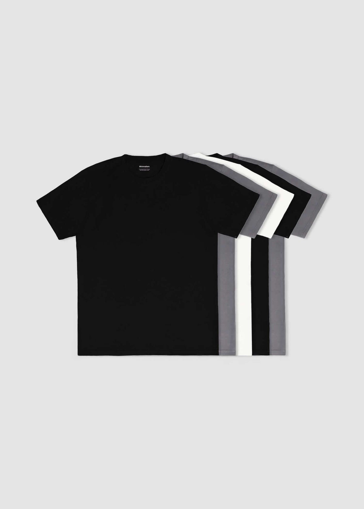 Camiseta algodón orgánico - Pack 5 uds