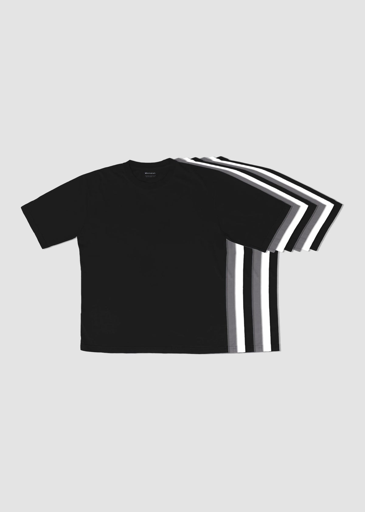 Camiseta Oversize Algodón Orgánico | Pack 7 uds