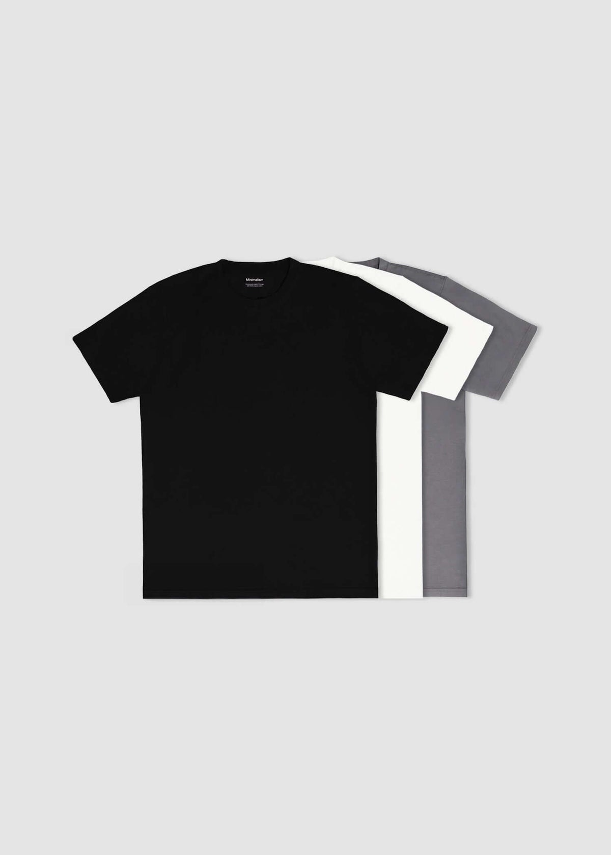 Camiseta algodón orgánico - Pack 3 uds