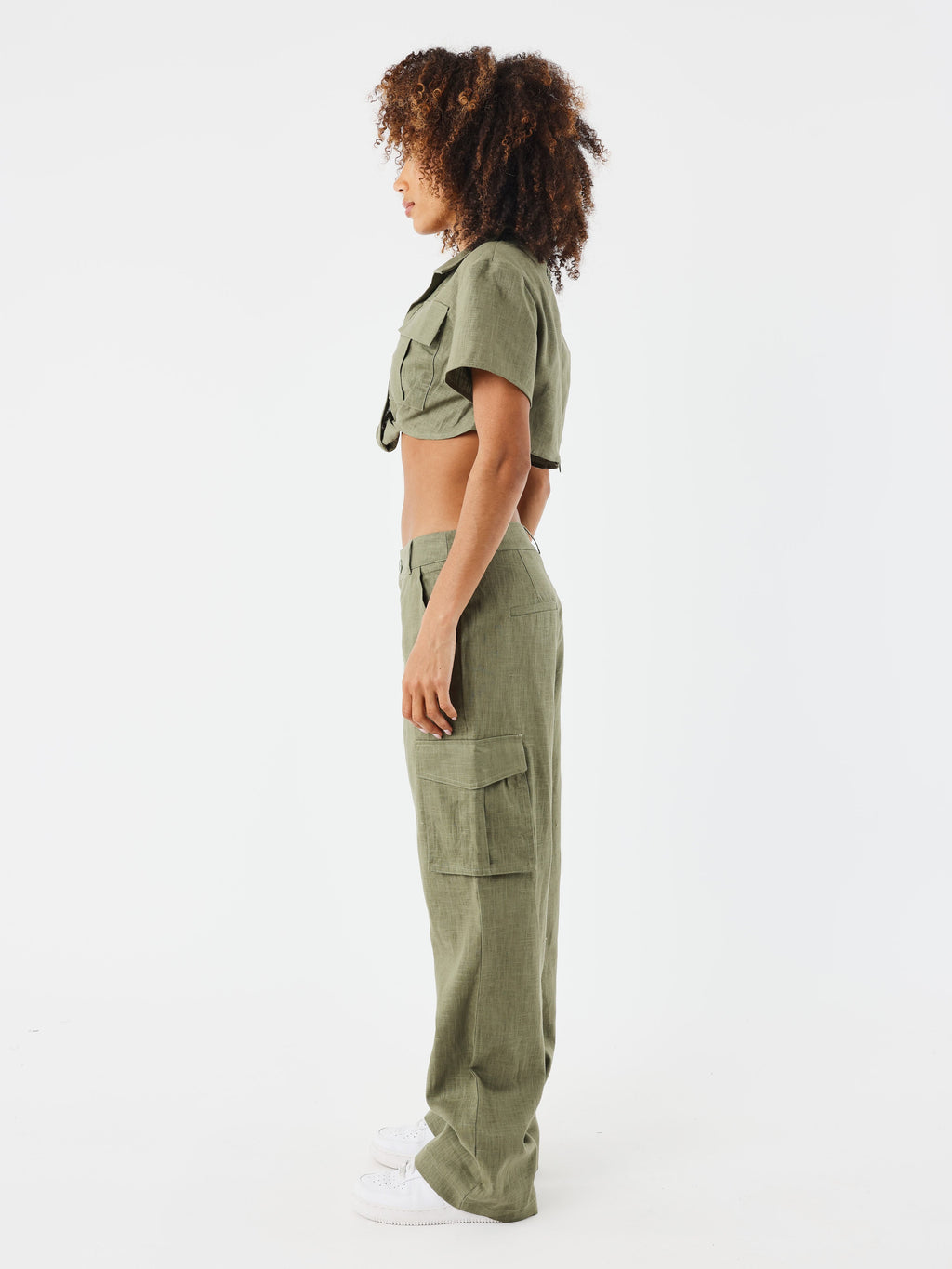 Dark Olive Coastal Pants