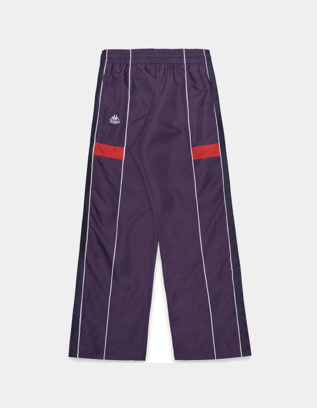 KAPPA OSWIN Pants - Violet Anil/Red Md Coral