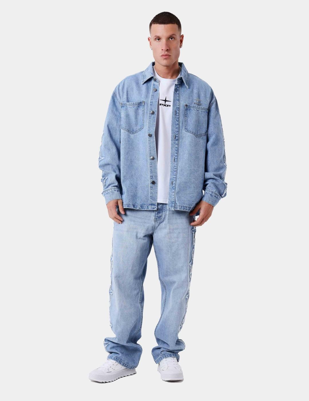 PROJECT X PARIS 2694130 Trousers - Denim Blue