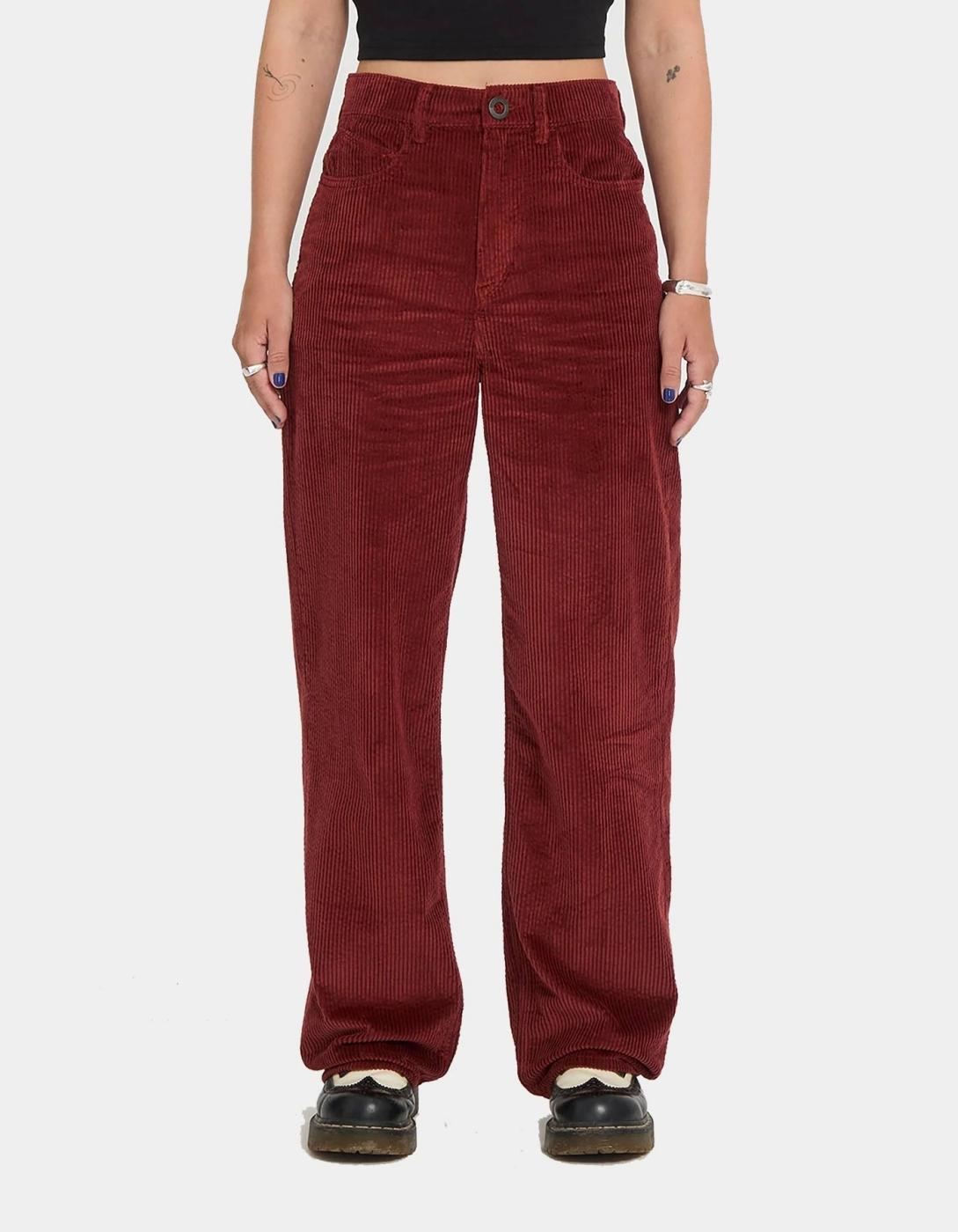 VOLCOM WEELLOW II CORD Pants - Raisin