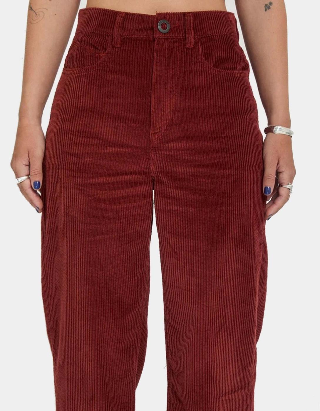 VOLCOM WEELLOW II CORD Pants - Raisin