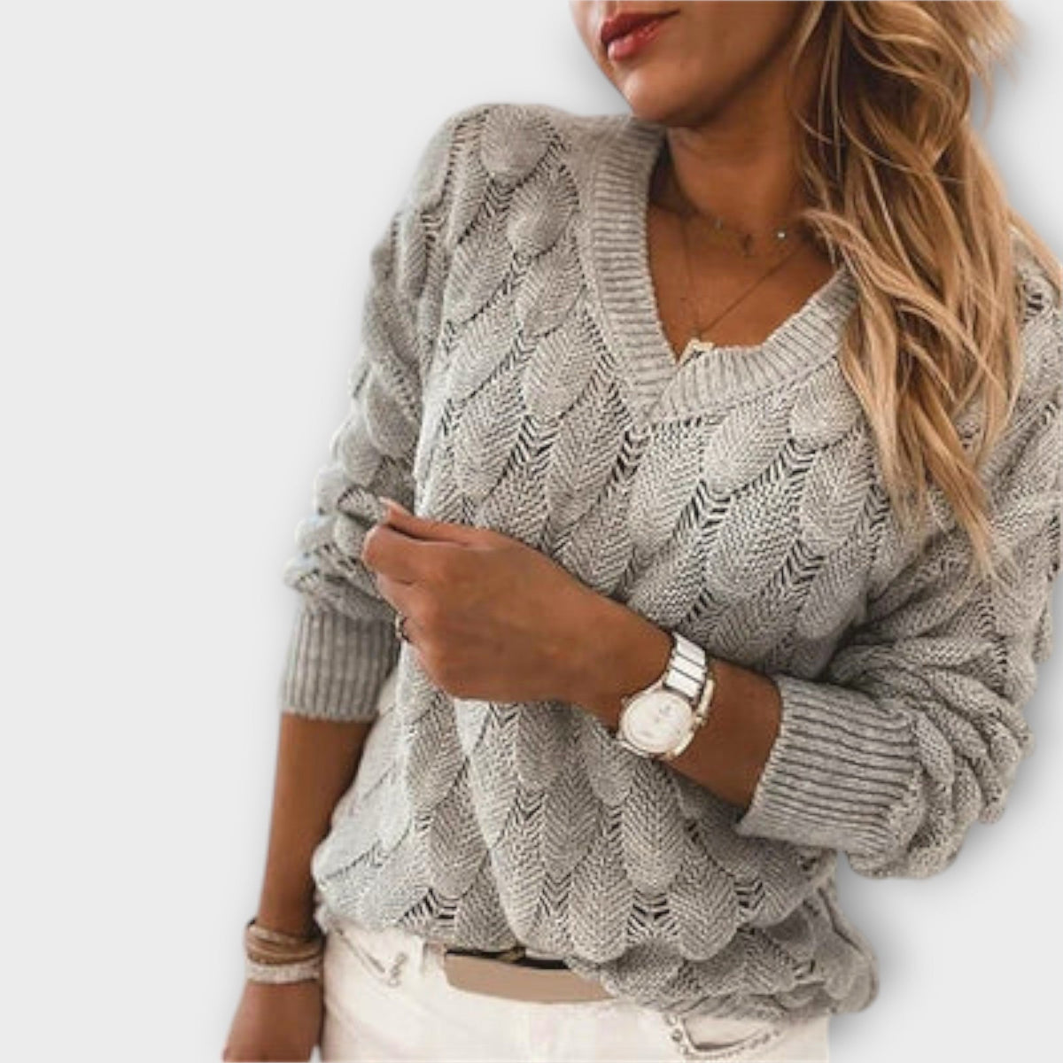 Noelia | Jersey de cuello en V