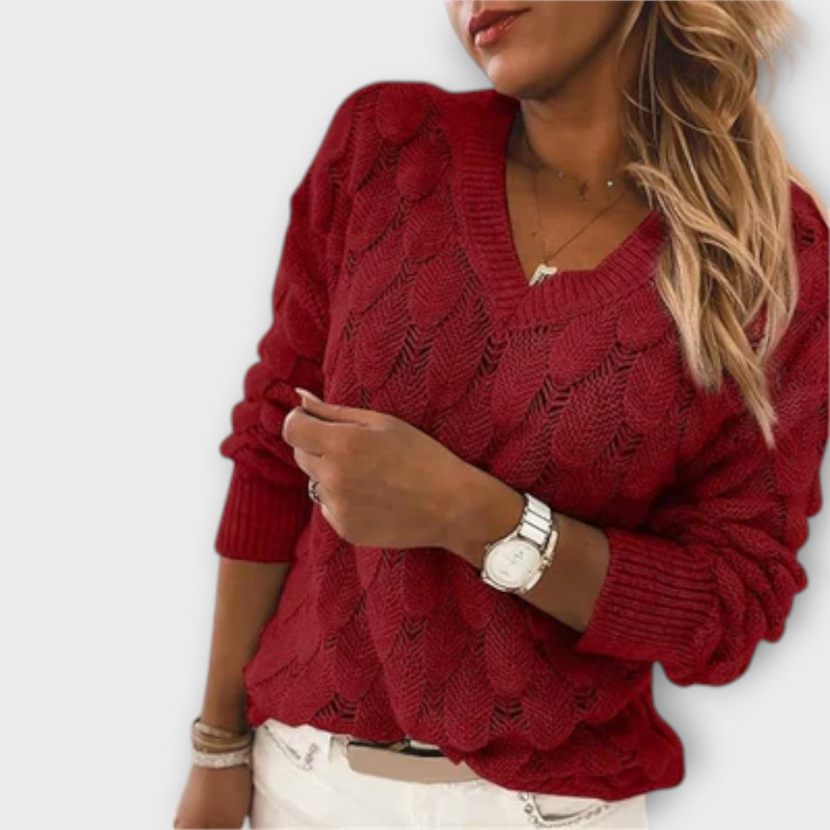 Noelia | Jersey de cuello en V