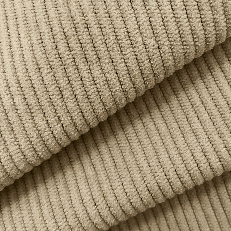 Pantalones acanalados de pierna ancha