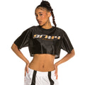 Camiseta Grimey Chica Acknowledge Crop Top Negra