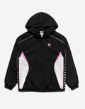 SILAS Full-Zip Hoodie - Black/Pink Prism/White