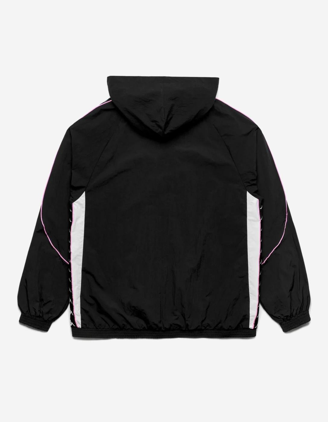 SILAS Full-Zip Hoodie - Black/Pink Prism/White