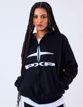 Sudadera Capucha Abierta PXP 2534000 - Negro