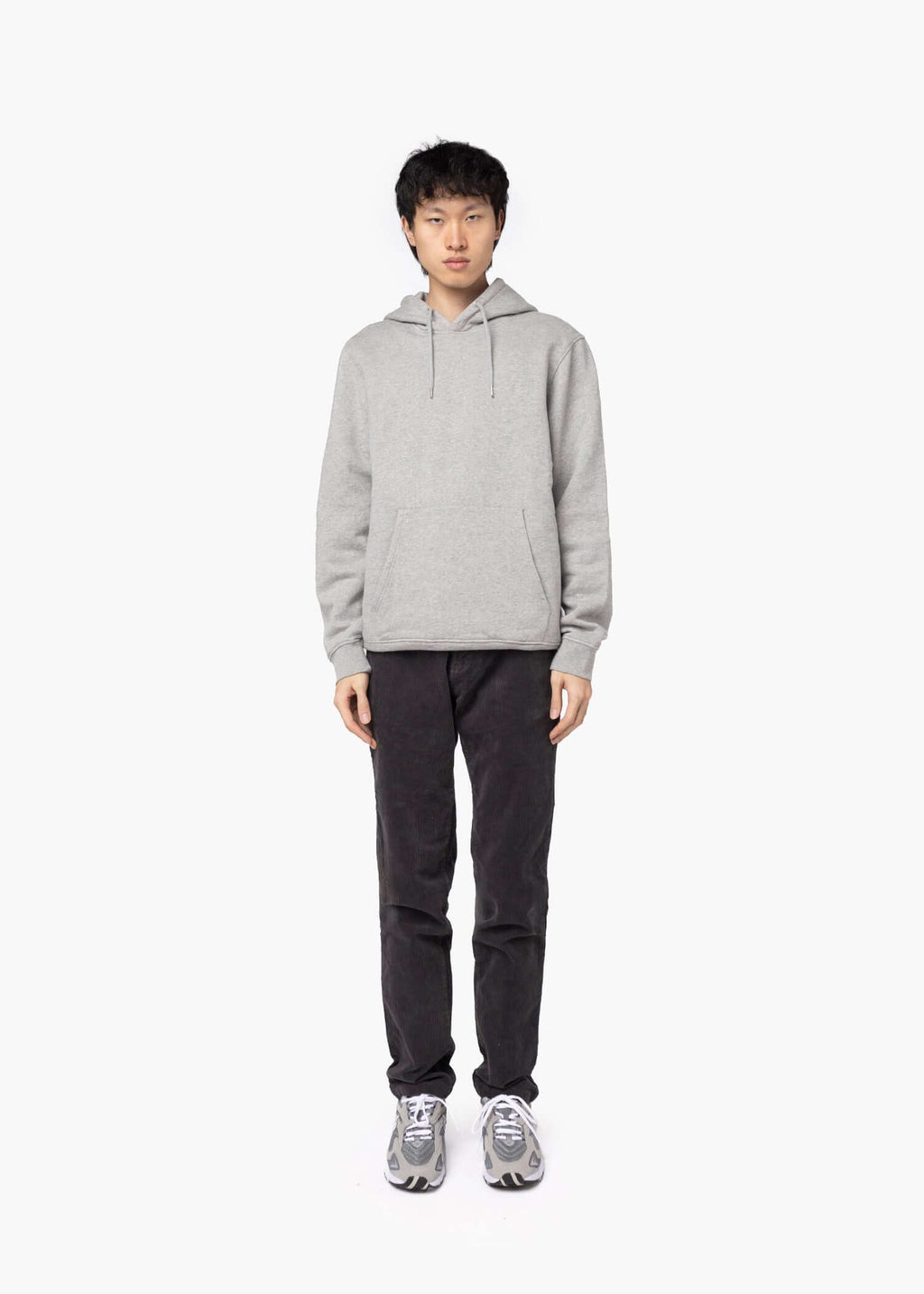 Organic cotton hooded sweatshirt